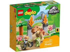 LEGO Duplo Jurassic World Fuga dos Dinossauros T. rex e Triceratops 10939