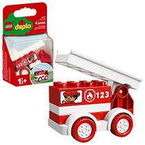 LEGO DUPLO Meu Primeiro Caminhão de Bombeiros 10917 Brinquedo de Caminhão de Bombeiros Educacional, para Crianças com 18 Meses ou mais (6 Peças)