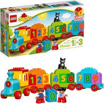 LEGO DUPLO Meu Primeiro Número Trem 10847 Aprendizado e Contagem Kit de Construção de Conjunto de Trens e Brinquedo Educacional para 1 1/2-3 Anos de Idade (23 peças)