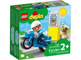 Lego Duplo Motocicleta Da Polícia 5 Peças - 10967