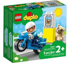 Lego Duplo Motocicleta Da Polícia (5 Peças) - 10967