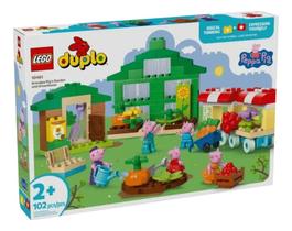 Lego Duplo Peppa Pig Jardim E Estufa Do Avo Pig 102 Pecas Lego Duplo Peppa Pig Jardim E Estufa Do Avo Pig 102 Pecas
