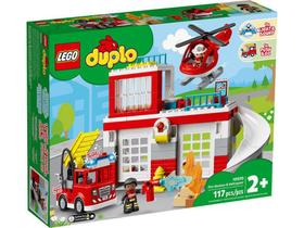 Lego Duplo - Quartel dos Bombeiros e Helicóptero 10970
