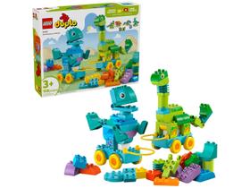 LEGO Duplo Town 3 em 1 Dinossauros Sobre Rodas