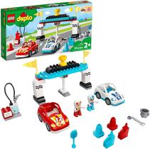 LEGO DUPLO Town Race Cars 10947 Cool Car-Race Building Toy Playset imaginativo e de desenvolvimento para crianças e crianças Novo 2021 (44 peças)