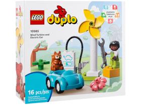 LEGO Duplo Town Turbina Eólica e Carro 16 Peças LEGO Duplo Town Turbina Eólica e Carro 16 Peças