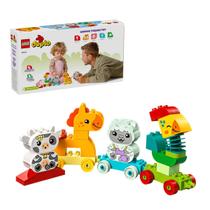 Lego Duplo Trem De Animais 10412 Blocos De Montar 19 Peças Construção Lego Duplo Trem De Animais 10412 Blocos De Montar 19 Peças Construção