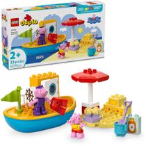 Lego Duplo Viagem de Barco Peppa Pig 10432 com 23pcs Lego Duplo Viagem de Barco Peppa Pig 10432 com 23pcs