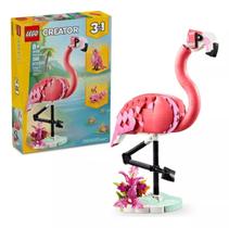 Lego Flamingo Rosa Creator 3 Em 1 288 Peças - 31170
