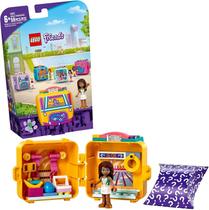 LEGO Friends Andrea's Swimming Cube 41671 Building Kit Set Inclui um brinquedo de estimação para crianças em uma cor aleatória Natação Brinquedo Faíscas Horas de Jogo Imaginativo para Crianças Criativas Nova 2021 (59 peças)