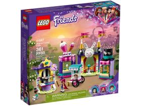 Lego friends barracas da feira de diversoes magica 41687