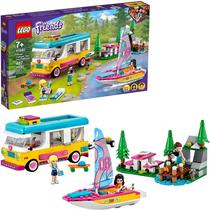 LEGO Friends Forest Camper Van e Sailboat 41681 Building Kit Brinquedo Florestal Novo 2021 (487 Peças)