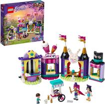 LEGO Friends Magic Funfair Stalls 41687 Building Kit Carnaval finge brincar de brinquedo para crianças que amam truques mágicos Nova 2021 (361 Peças)