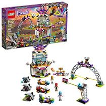 LEGO Friends The Big Race Day 41352 Building Kit, Mini Go Karts e Toy Cars for Girls, Best Gift for Kids (648 Piece) (Descontinuado pelo Fabricante)