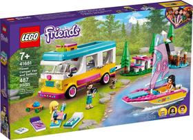 Lego Friends - Trailer e Barco à Vela na Floresta 41681