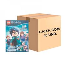 Lego harry potter - livro pôster - caixa fechada - 40 unidades - Happy Books