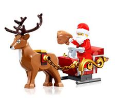 LEGO Holiday Mini Build - Minifigura de Papai Noel com Mini Trenó e Renas, Um Grande Presente para Crianças 10275 (41 Peças) Sem Caixa