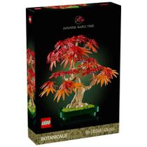 LEGO Icons - Árvore de Bonsai de Bordo Vermelho Japonês - Botanical Collection - 474 Peças - 10348