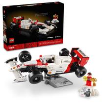 LEGO Icons McLaren MP4/4 e Ayrton Senna - Conjunto de Construção LEGO Icons McLaren MP4/4 e Ayrton Senna - Conjunto de Construção