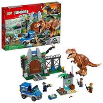 LEGO Juniors/4+ Jurassic World T. rex Breakout 10758 Building Kit (150 peças)