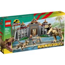 LEGO Jurassic Park Ataque de T. rex e Raptor 76961