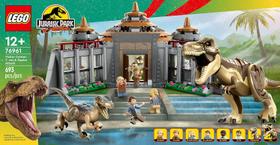 LEGO Jurassic Park - Centro de Visitantes: Ataque de T. rex e Raptor - 76961