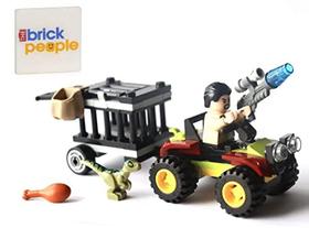 LEGO Jurassic Park: Transporte de Baby Dino com Vic Hoskins P