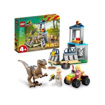 Lego Jurassic World 30Th Fuga do Velociraptor 76957 137 Peças Lego Jurassic World 30Th Fuga do Velociraptor 76957 137 Peças