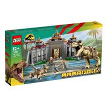 Lego Jurassic World 76961- Centro de Visitantes: Ataque de T-Rex e Raptor