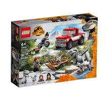 Lego Jurassic World Captura dos Velociraptors Blue e Beta 76946