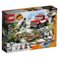 Lego Jurassic World Captura Velociraptores Blue e Beta 76946