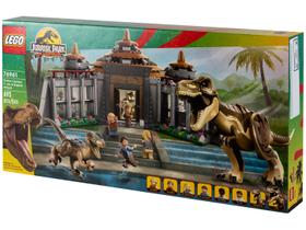 LEGO Jurassic World Centro de Visitantes: Ataque - de T-Rex e Raptor 693 Peças 76961