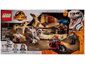 LEGO Jurassic World Dominion Dinossauro - Atrociraptor: Perseguição de Motocicleta 169 Peças