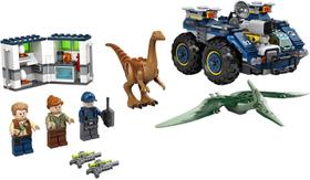 LEGO Jurassic World Kit Dino c/ 3 minifiguras p/ Brincadeira, Novo 2020 (391 peças)