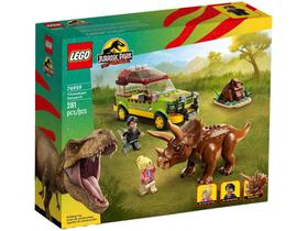 LEGO Jurassic World Pesquisa de Triceratops - 281 Peças 76959