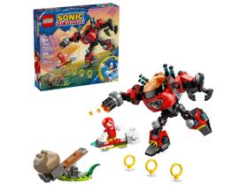 LEGO Knuckles vs. Robô Egg Crusher do Dr. Eggman