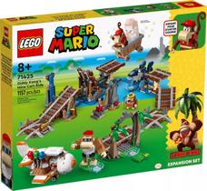 Lego Mario Exp. Donkey Percurso Vagão Diddy Kong 1157 pç