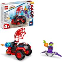 Lego Marvel 10781 Super Heroesa Miles Morales: Triciclo Eletronico do Homem-Aran