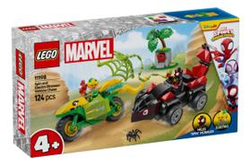 Lego Marvel 11198 Perseguição De Spin E Electro 124 Pçs Lego Marvel 11198 Perseguição De Spin E Electro 124 Pçs