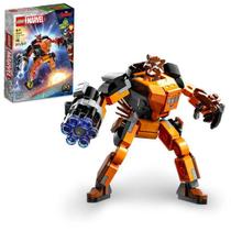 Lego marvel armadura robô de rocket 76243 (98 peças)