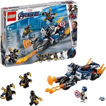 LEGO Marvel Avengers Captain America: Outriders Attack 76123 Building Kit (167 Peças)