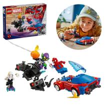 Lego Marvel Blocos De Montar Carro Homem Aranha Duende Venom