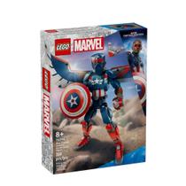 Lego marvel capitao america figura de construcao do novo capitao america 359 pecas 76296 Lego marvel capitao america figura de construcao do novo capitao america 359 pecas 76296