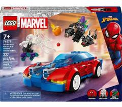 Lego Marvel Carro Do Homem Aranha Venom E Duende Verde 76279