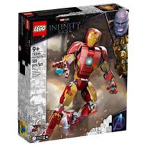 Lego Marvel Figura Do Homem De Ferro 381 Peças 76206 - Lego