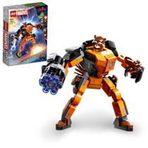 Lego Marvel Guardiões Galáxia Armadura Robô do Rocket 76243