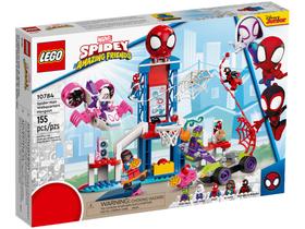 LEGO Marvel Homem-Aranha e seus Incríveis Amigos - Esconderijo do Homem-Aranha 155 Peças 10784