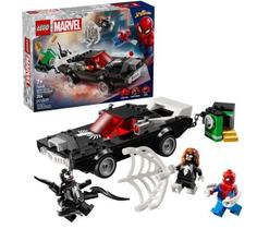 Lego marvel - homem-aranha vs. carro musculado do venom 76309