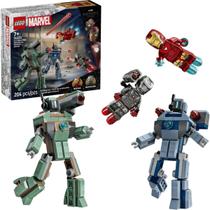 LEGO Marvel Homem de Ferro e Máquina de Combate204Pçs7+76320 LEGO Marvel Homem de Ferro e Máquina de Combate204Pçs7+76320