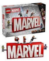 Lego Marvel Logo E Mini figuras Dos Vingadores - 76313